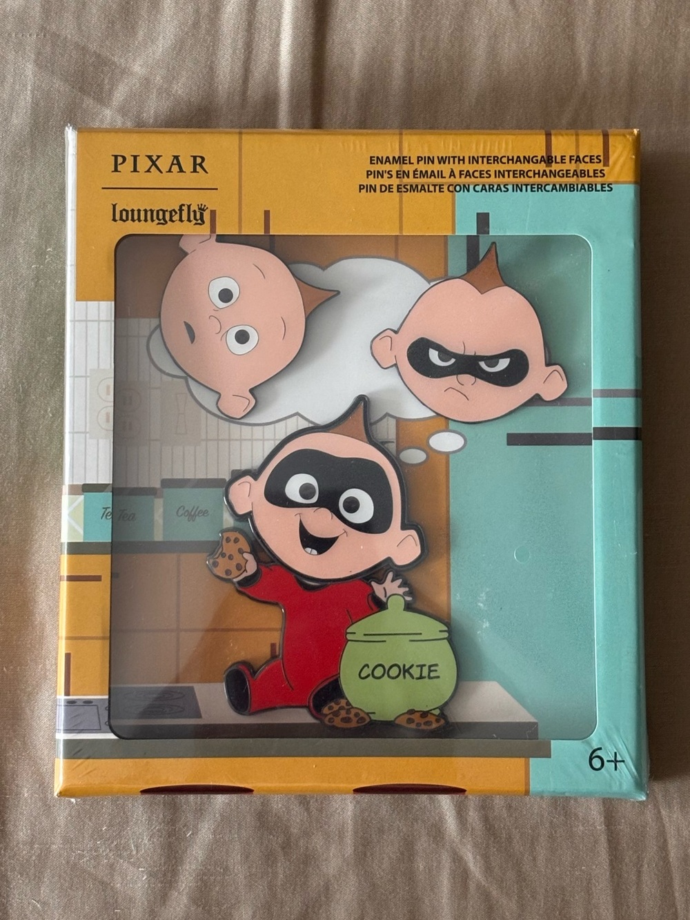 Loungefly Disney Pixar Incredibles Jack Jack Mixed Emotions Pin Set